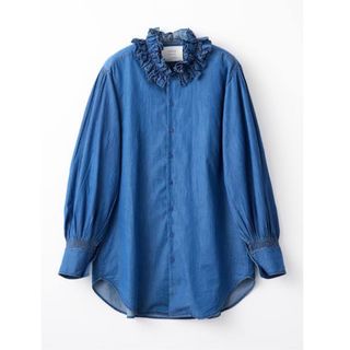 Spick & Span - Spick&Span コットンシルクティアードフリル Spick & Span - Spick&Span コットンシルクティアードフリル