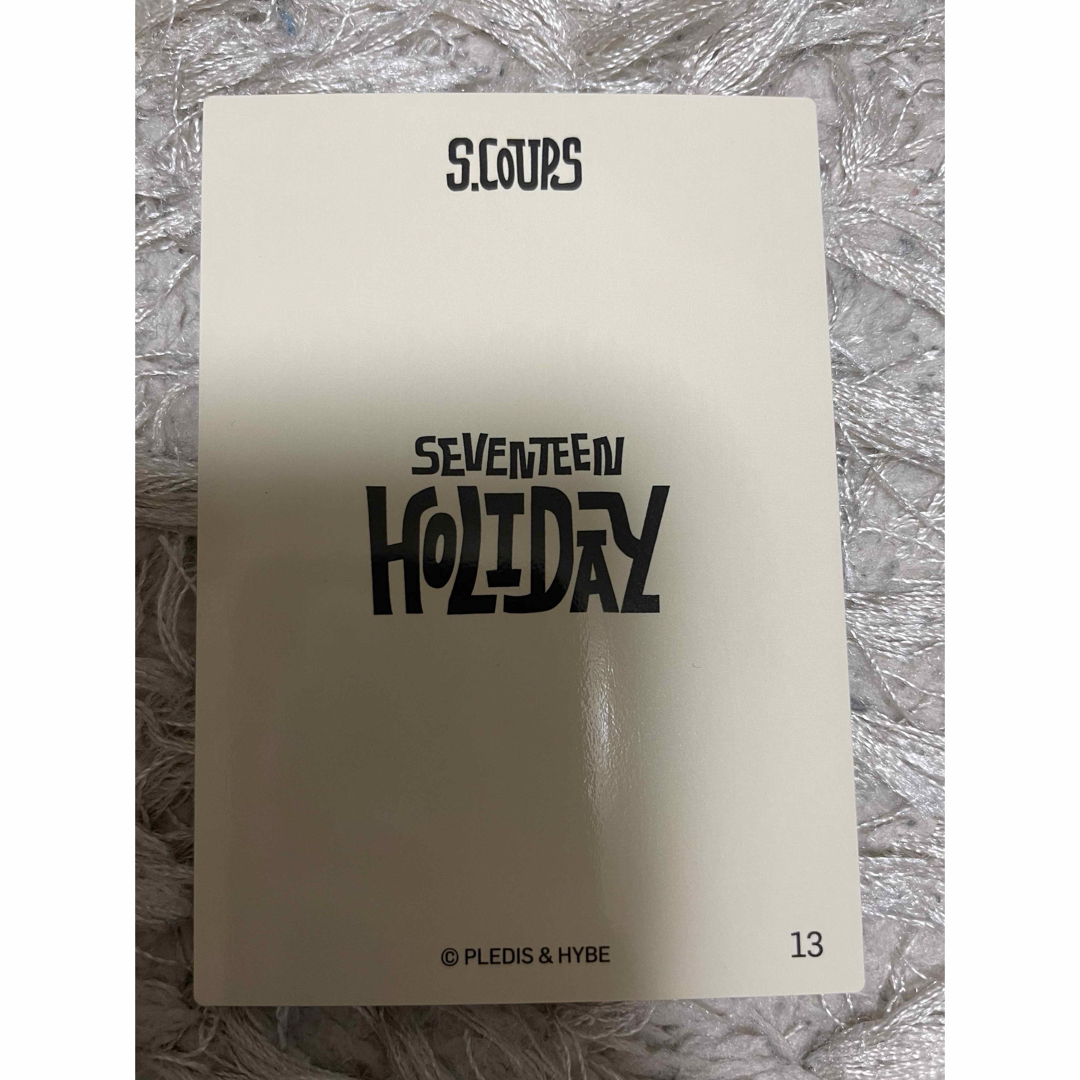SEVENTEEN - SEVENTEEN Holiday トレカ フォトカード エスクプス SEVENTEEN - SEVENTEEN Holiday トレカ フォトカード エスクプス