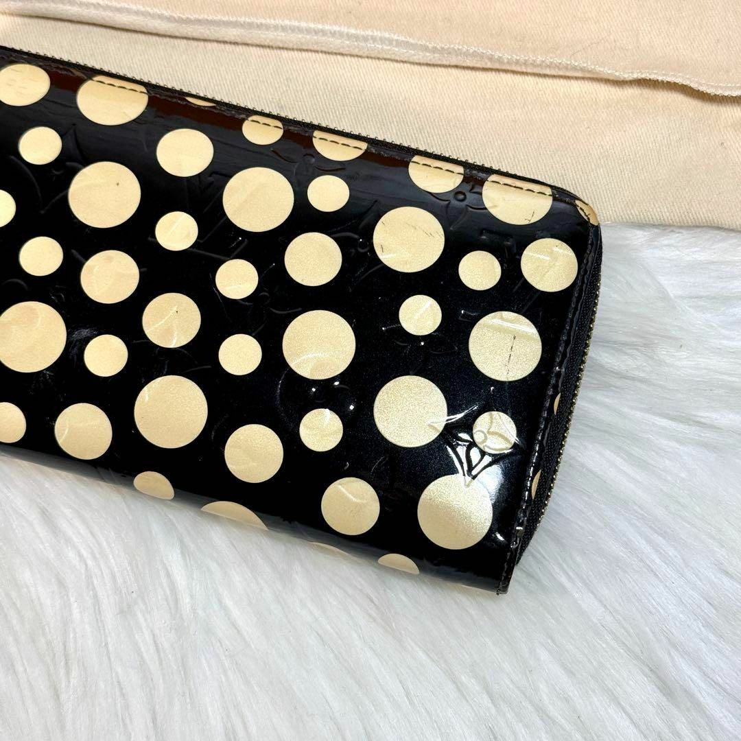 LOUIS VUITTON - 美品 ルイヴィトン 草間彌生 ヴェルニ 長財布 LOUIS VUITTON - 美品 ルイヴィトン 草間彌生 ヴェルニ 長財布