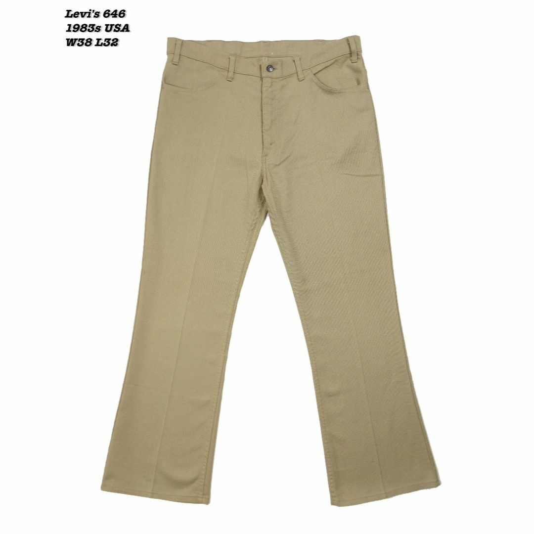 Levi's - Levi's 646 STA-PREST PANTS 1983s PA065の通販 by Levi's - Levi's 646 STA-PREST PANTS 1983s PA065の通販 by