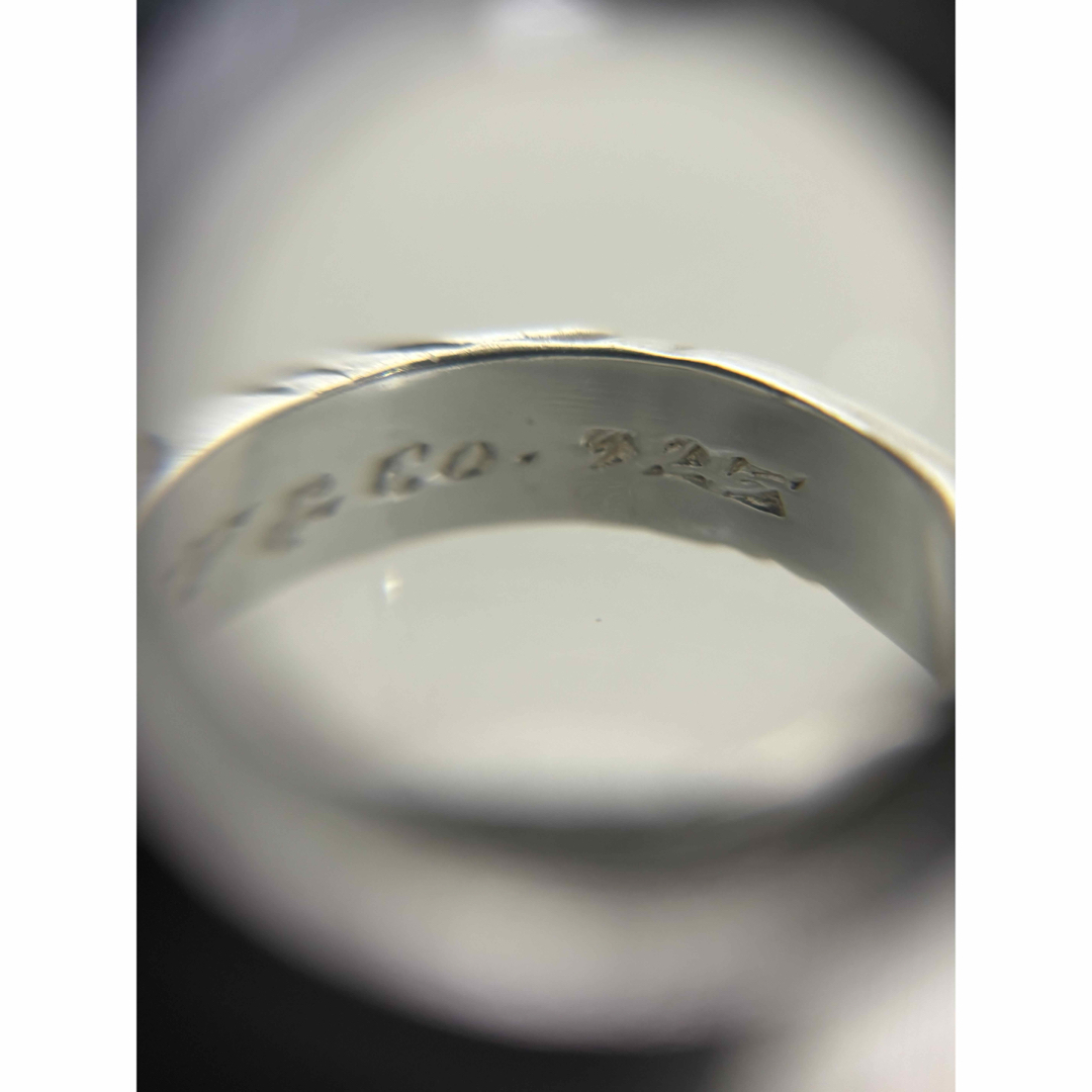 Tiffany & Co.(ティファニー)の希少　ヴィンテージティファニー　TIFFANY 木目　グレインリング レディースのアクセサリー(リング(指輪))の商品写真