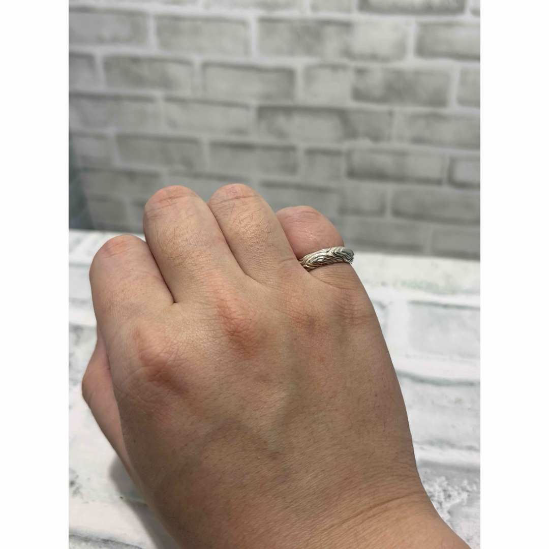 Tiffany & Co.(ティファニー)の希少　ヴィンテージティファニー　TIFFANY 木目　グレインリング レディースのアクセサリー(リング(指輪))の商品写真