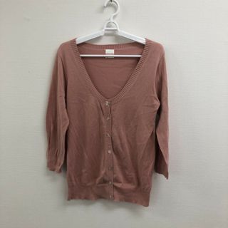 ローリーズファーム(LOWRYS FARM)の【LOWRYS FARM】ローリーズファーム　M　カーディガン　レディース　ピンク(カーディガン)