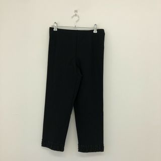 【Leilian】レリアン　ブラック　L　パンツ　ボトムス　無地　シンプル　カジュアル(その他)