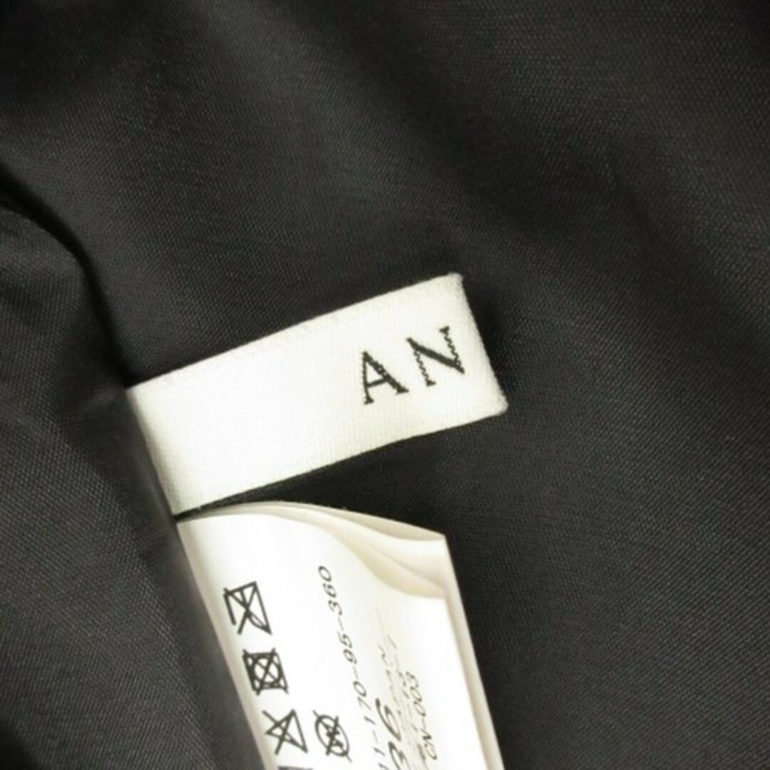 ANAYI - アナイ 良品 キープリント プリーツ スカート ロング 黒 ANAYI - アナイ 良品 キープリント プリーツ スカート ロング 黒