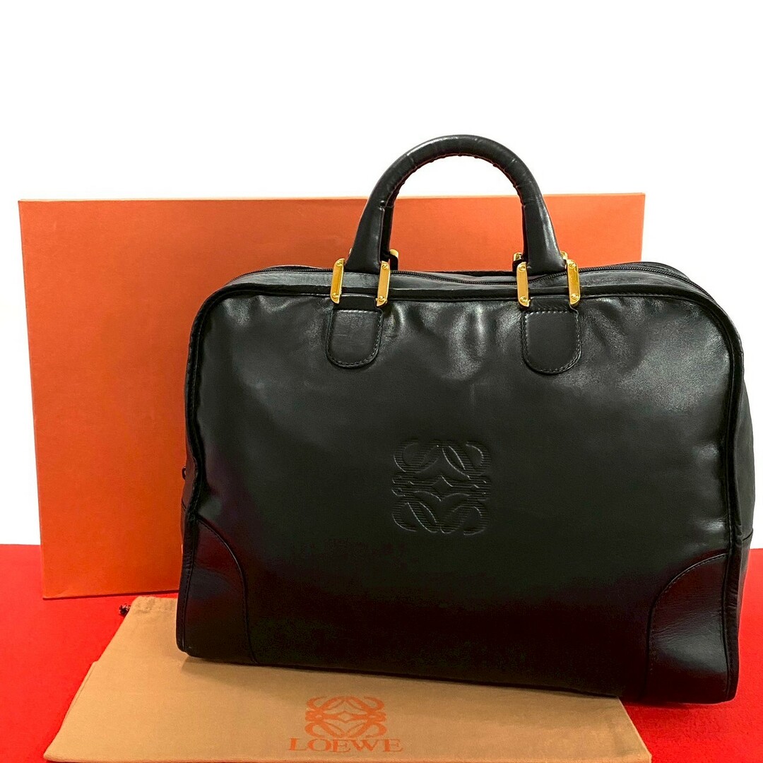LOEWE - 極 美品 希少品 保存箱付き LOEWE ロエベ アマソナ40 LOEWE - 極 美品 希少品 保存箱付き LOEWE ロエベ アマソナ40