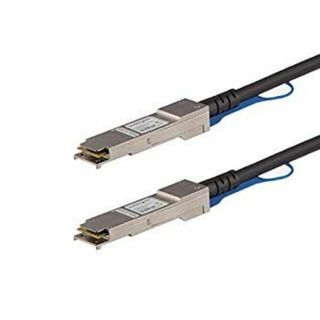 (未使用･未開封品)　StarTech.com QSFP+ DAC Twnax ケーブル 3m Juniper製QFX-QSFP-DAC-3M互換 40GbE パッシブダイレクトアタッチケーブル QFXQSFPDAC3M 6k88evb(その他)