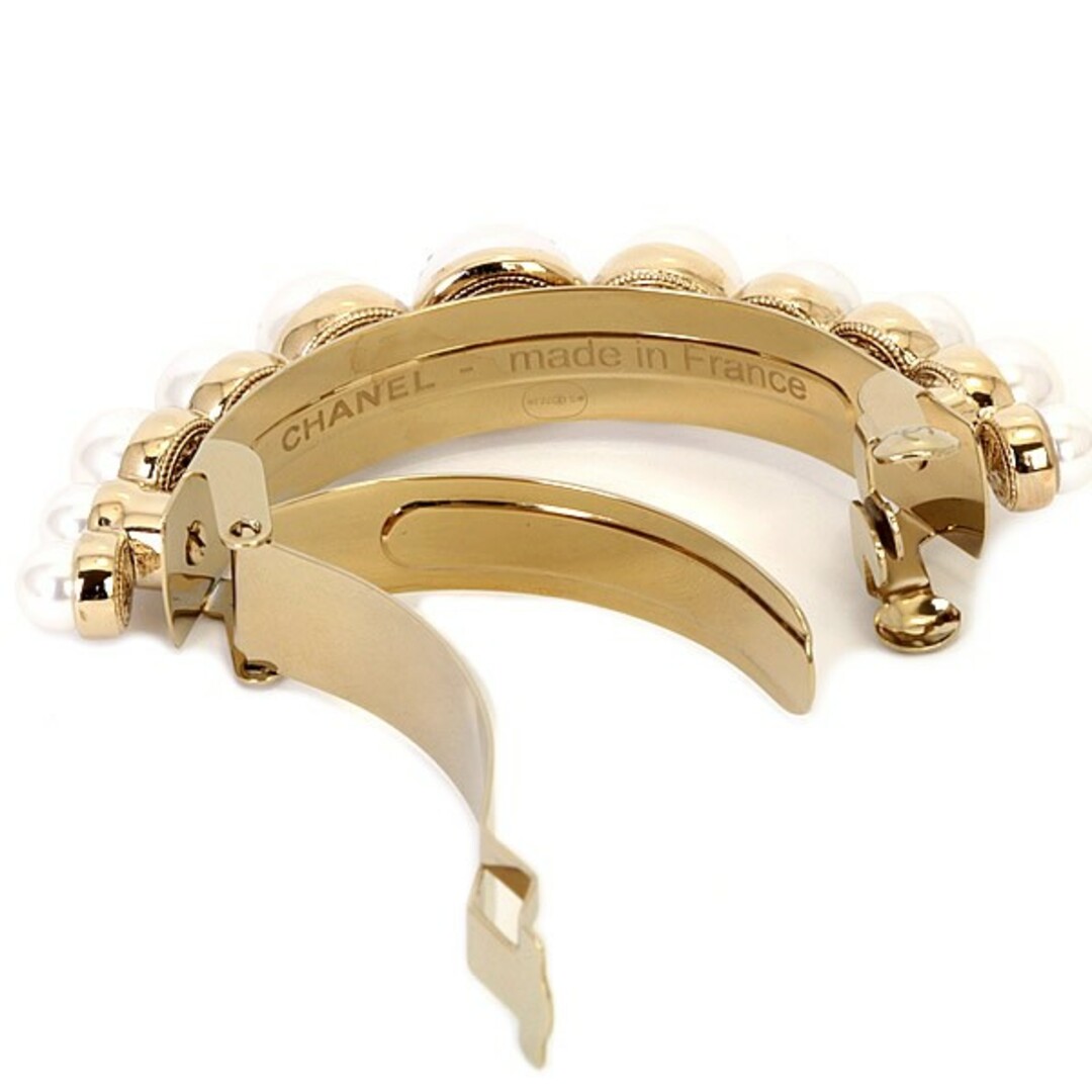 CHANEL - 美品 シャネル CHANEL ココマーク パールバレッタ CHANEL - 美品 シャネル CHANEL ココマーク パールバレッタ