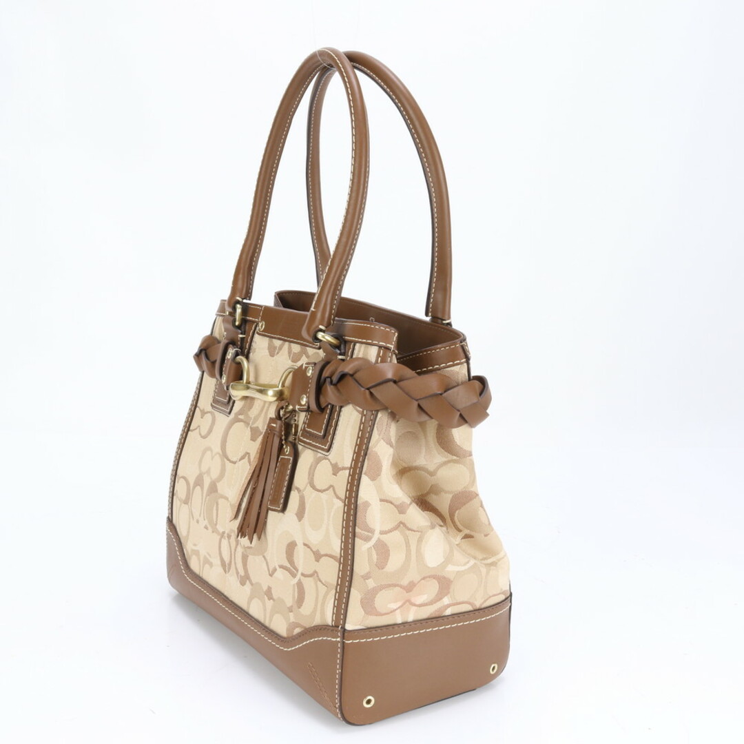 COACH - 美品 コーチ 10789 レザー シグネチャー キャンバス COACH - 美品 コーチ 10789 レザー シグネチャー キャンバス