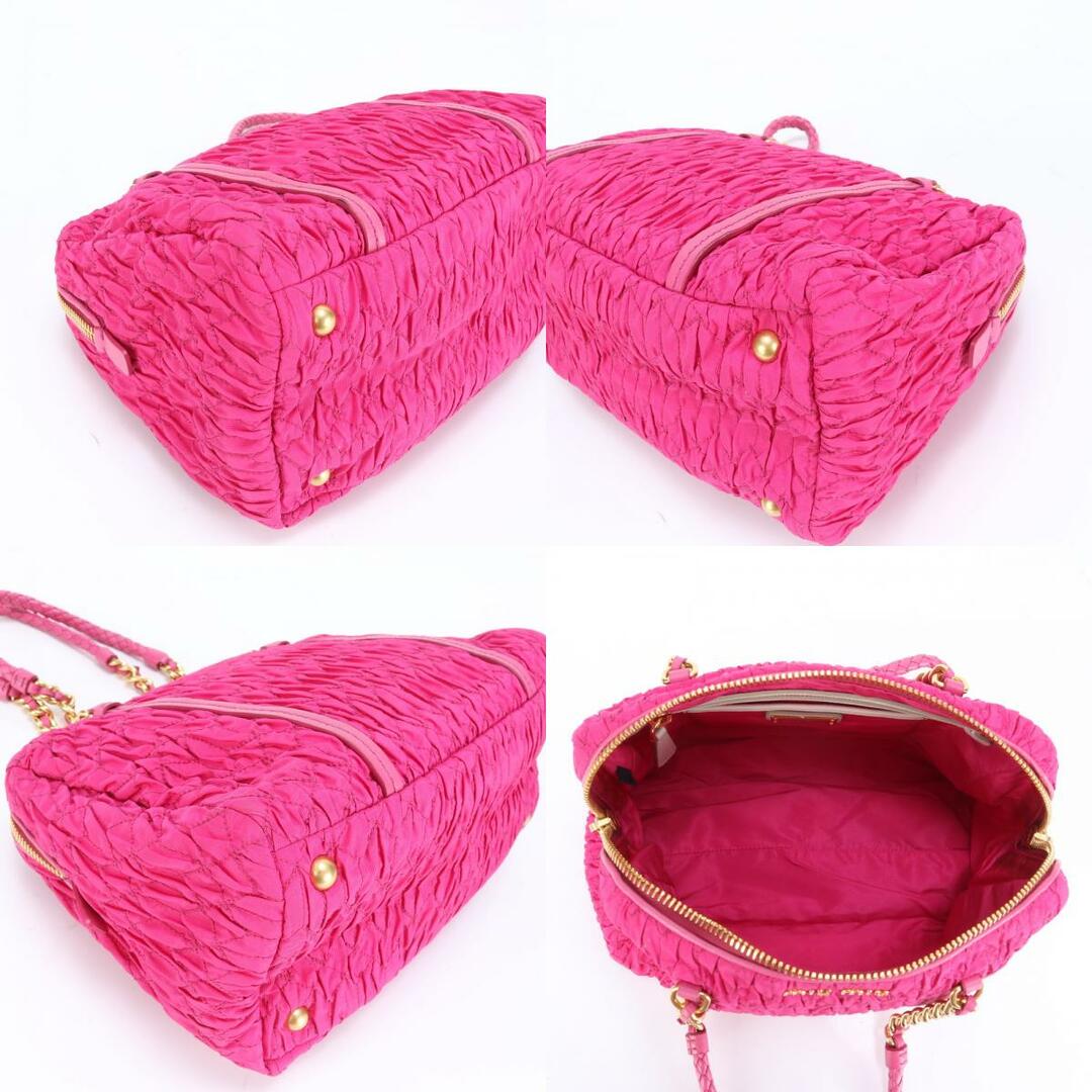 MIU MIU - 極美品 ミュウミュウ マテラッセ ステッチ レザー MIU MIU - 極美品 ミュウミュウ マテラッセ ステッチ レザー