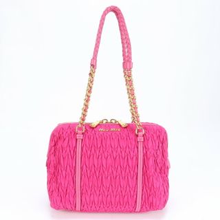 MIU MIU - 極美品 ミュウミュウ マテラッセ ステッチ レザー MIU MIU - 極美品 ミュウミュウ マテラッセ ステッチ レザー