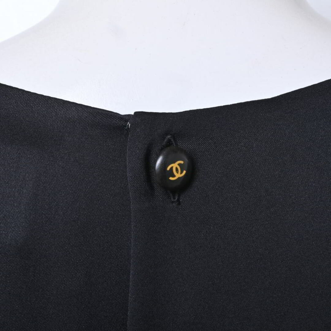 CHANEL - CHANEL ノースリーブ シルク ワンピースの通販 by CHANEL - CHANEL ノースリーブ シルク ワンピースの通販 by