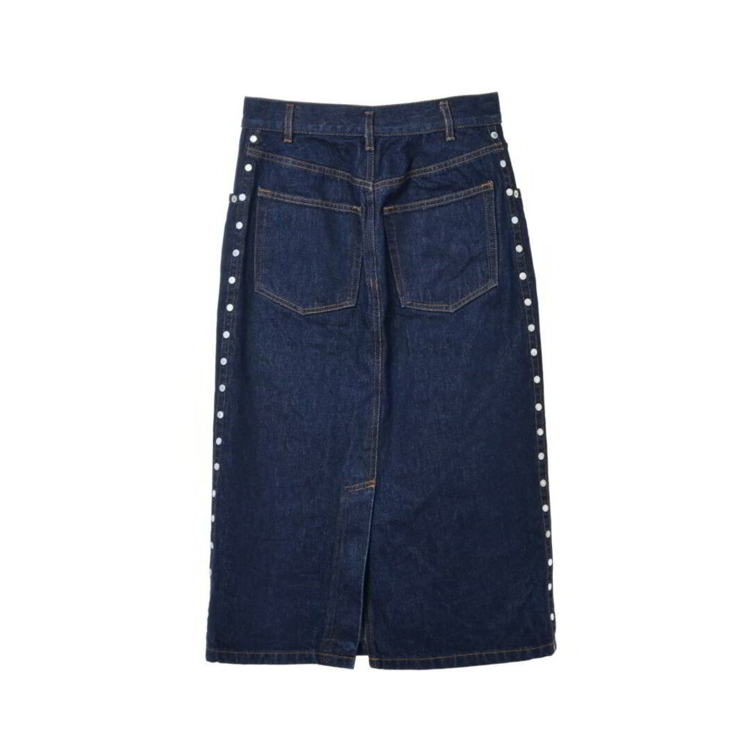 DRIES VAN NOTEN - DRIES VAN NOTEN スタッズ デニムスカートの DRIES VAN NOTEN - DRIES VAN NOTEN スタッズ デニムスカートの