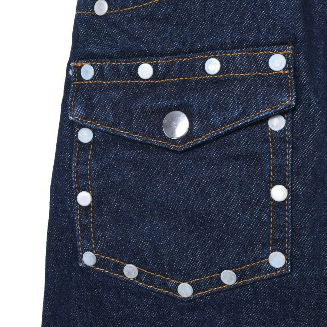 DRIES VAN NOTEN - DRIES VAN NOTEN スタッズ デニムスカートの DRIES VAN NOTEN - DRIES VAN NOTEN スタッズ デニムスカートの