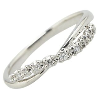 Vendome Aoyama - Pt900 プラチナ リング 指輪 ダイヤ 0.11ct Vendome Aoyama - Pt900 プラチナ リング 指輪 ダイヤ 0.11ct