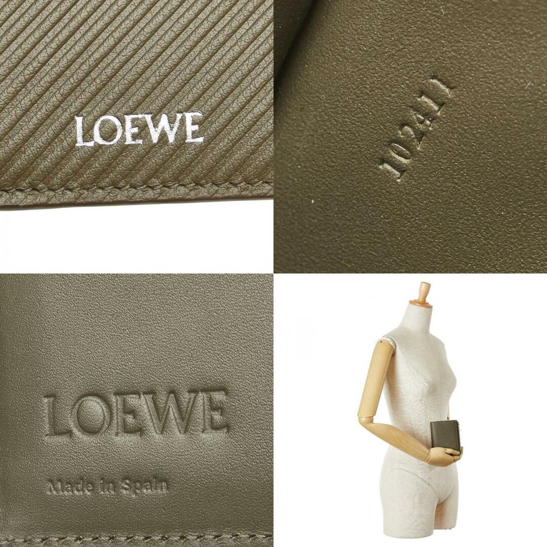 LOEWE - 美品 ロエベ スリム コンパクトウォレット 二つ折り財布 LOEWE - 美品 ロエベ スリム コンパクトウォレット 二つ折り財布