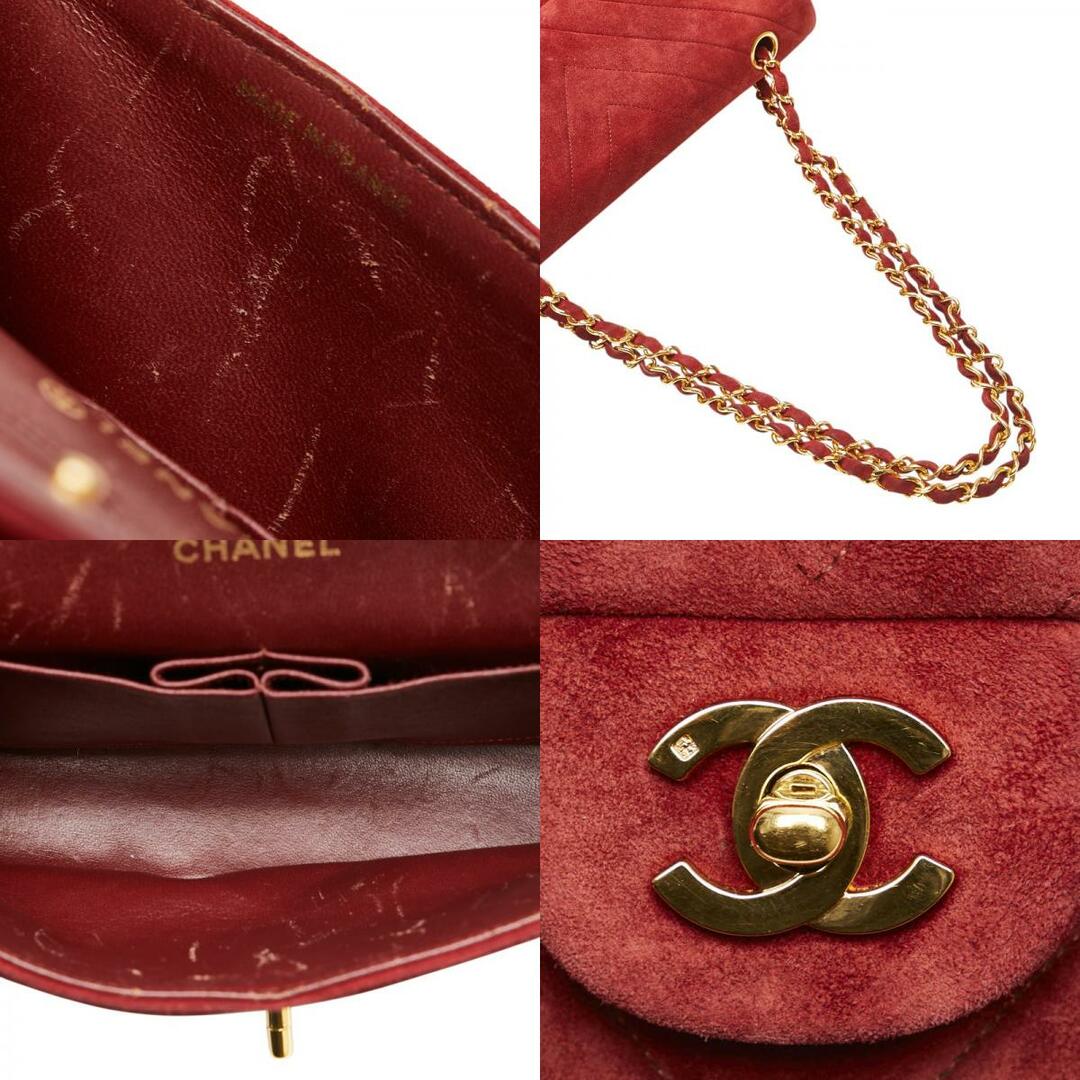 CHANEL - シャネル Vステッチ ダブルフラップ ココマーク CHANEL - シャネル Vステッチ ダブルフラップ ココマーク