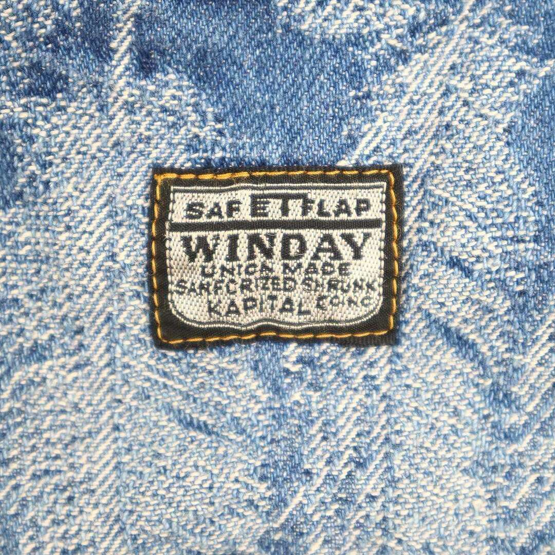 KAPITAL - KAPITAL キャピタル 24AW Magpie Denim W Knee Easy KAPITAL - KAPITAL キャピタル 24AW Magpie Denim W Knee Easy