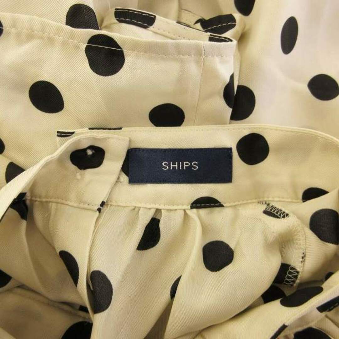 SHIPS - シップス SHIPS シャツ ブラウス 長袖 ドット柄 SHIPS - シップス SHIPS シャツ ブラウス 長袖 ドット柄