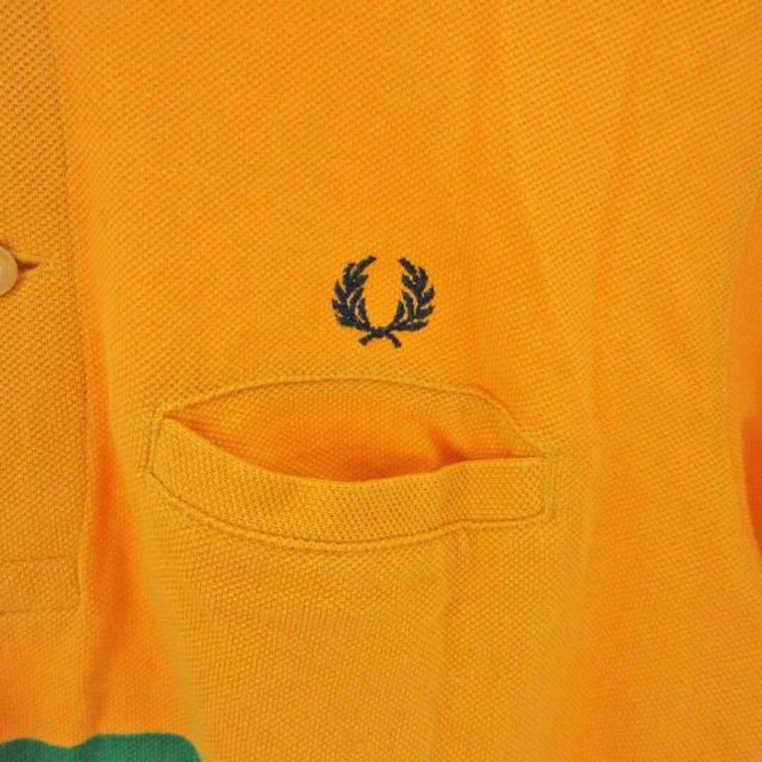 FRED PERRY - フレッドペリー ポロシャツ ロゴ刺繍 胸ポケット FRED PERRY - フレッドペリー ポロシャツ ロゴ刺繍 胸ポケット