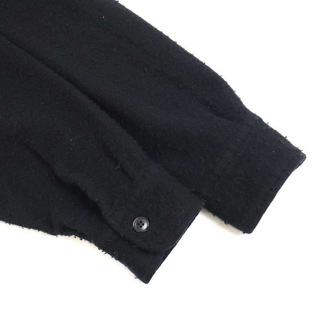 COMOLI - COMOLI コモリ 23AW 縮絨ウールハーフジップシャツ Y03 COMOLI - COMOLI コモリ 23AW 縮絨ウールハーフジップシャツ Y03