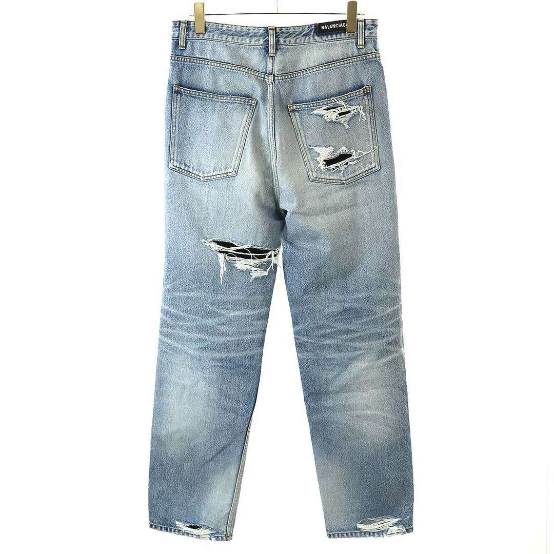 BALENCIAGA - BALENCIAGA バレンシアガ 20AW Regular Ripped BALENCIAGA - BALENCIAGA バレンシアガ 20AW Regular Ripped