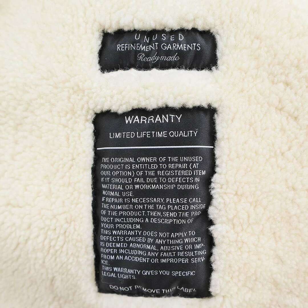 UNUSED - UNUSED アンユーズド 15AW ムートンダッフルコート UNUSED - UNUSED アンユーズド 15AW ムートンダッフルコート