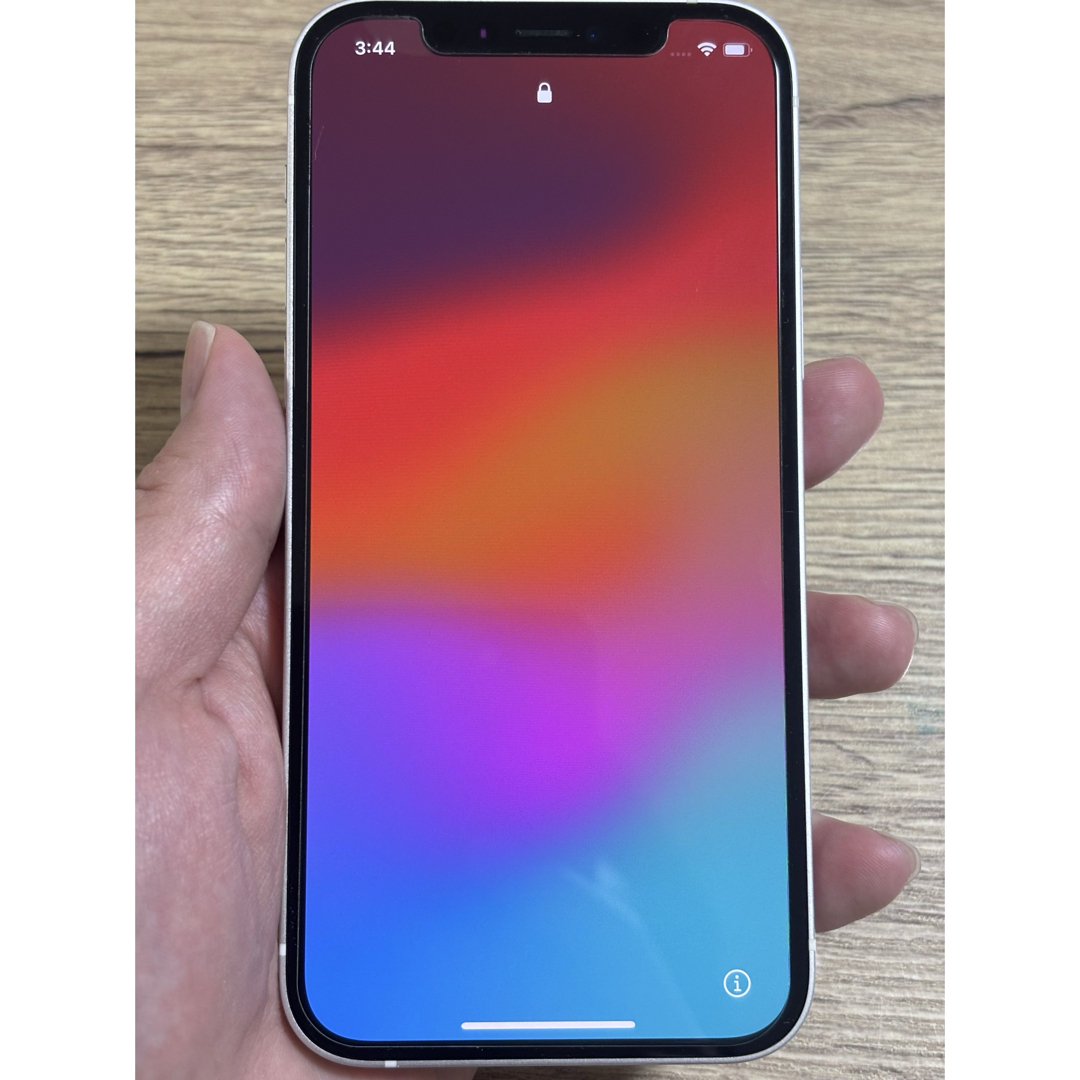 iPhone - 【美品】iPhone12本体　 ホワイト　箱付属品付き　64G SIMフリー