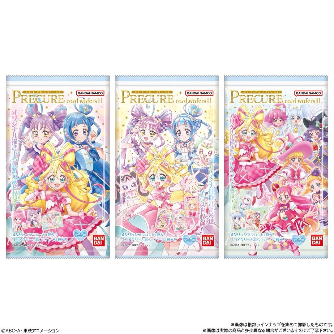 BANDAI - プリキュアウエハース11 全27種フルコンプ(未開封品3 BANDAI - プリキュアウエハース11 全27種フルコンプ(未開封品3