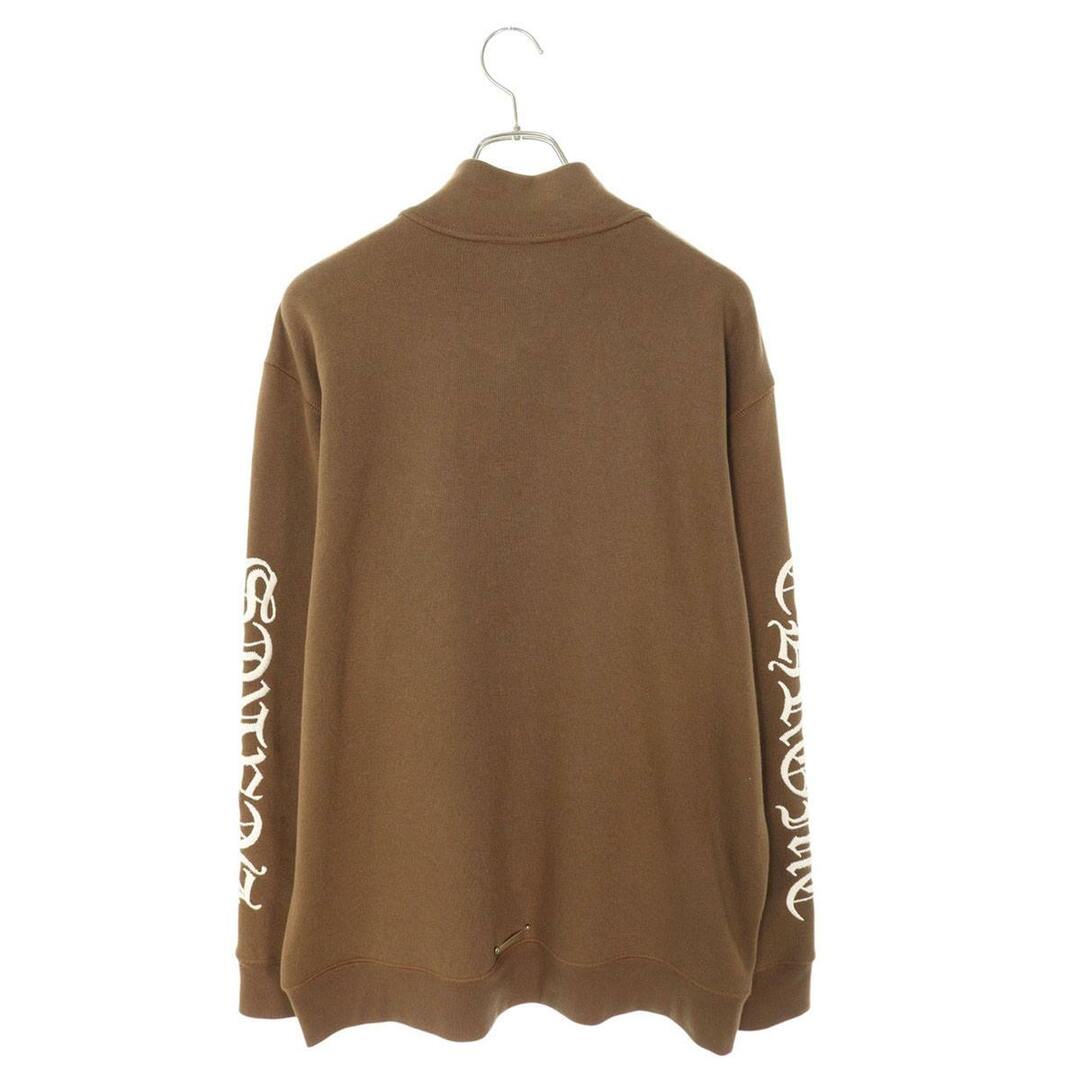 Chrome Hearts - クロムハーツ SLO RIDE 1 2 ZIP ロゴ刺繍ハーフ Chrome Hearts - クロムハーツ SLO RIDE 1 2 ZIP ロゴ刺繍ハーフ