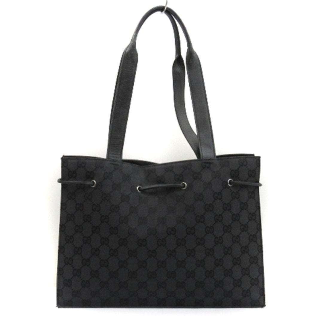 GUCCI - グッチ トートバッグ GGキャンバス レザー 002 1053 GUCCI - グッチ トートバッグ GGキャンバス レザー 002 1053