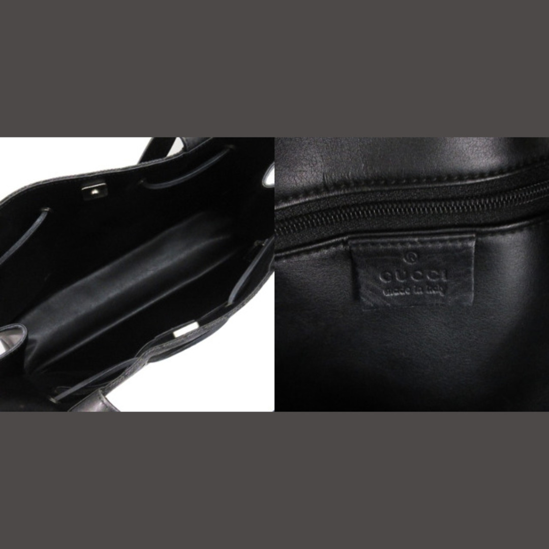 GUCCI - グッチ トートバッグ GGキャンバス レザー 002 1053 GUCCI - グッチ トートバッグ GGキャンバス レザー 002 1053