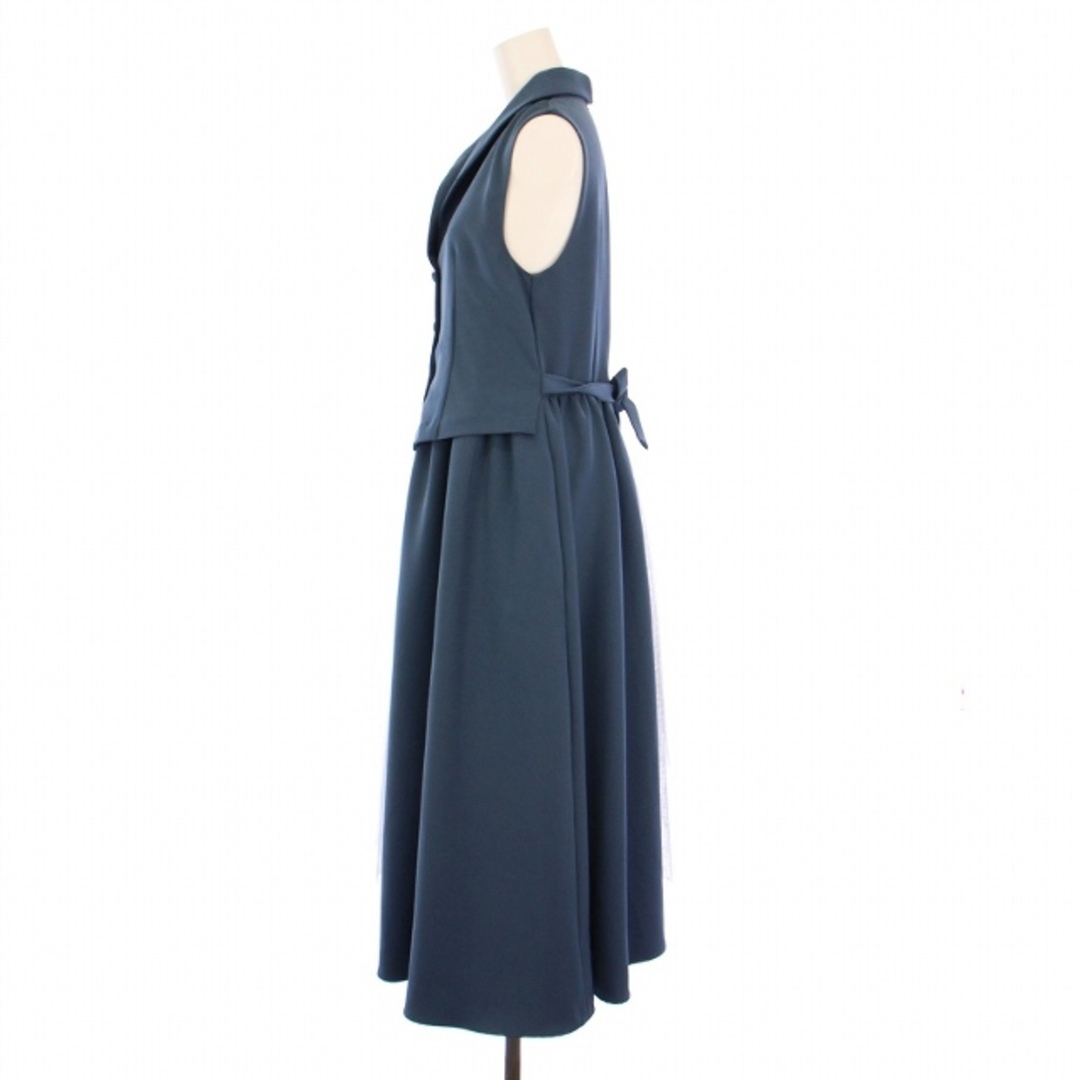 Ameri VINTAGE - アメリヴィンテージ TULLE DOCKING DRESS F Ameri VINTAGE - アメリヴィンテージ TULLE DOCKING DRESS F