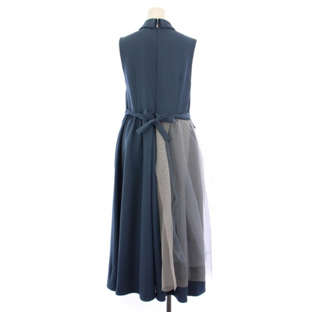 Ameri VINTAGE - アメリヴィンテージ TULLE DOCKING DRESS F Ameri VINTAGE - アメリヴィンテージ TULLE DOCKING DRESS F