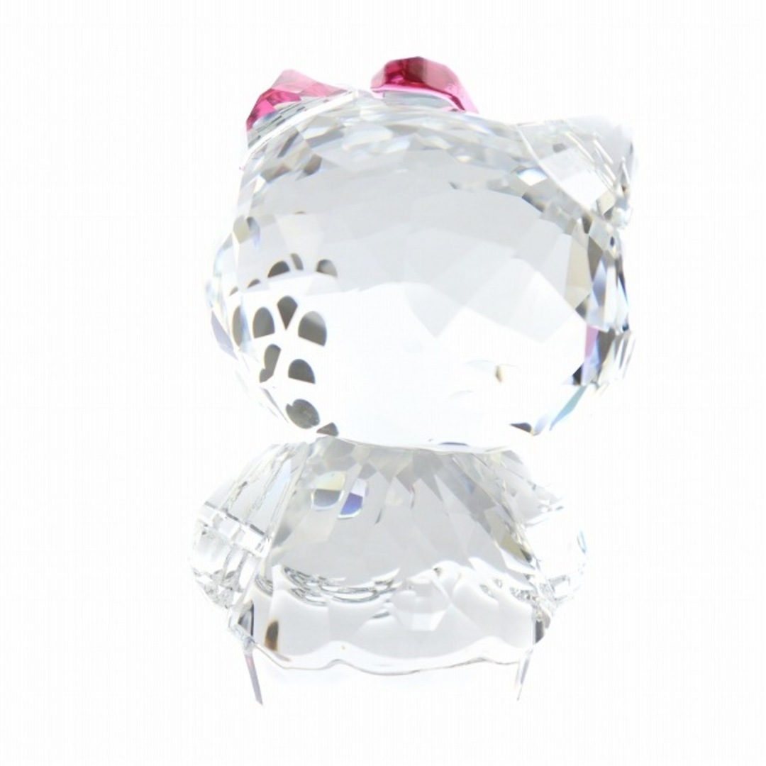 SWAROVSKI - スワロフスキー ハローキティ ピンクリボン 置物 SWAROVSKI - スワロフスキー ハローキティ ピンクリボン 置物