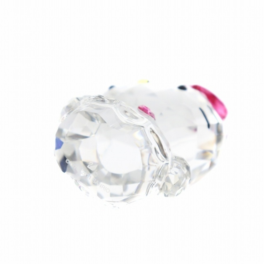 SWAROVSKI - スワロフスキー ハローキティ ピンクリボン 置物 SWAROVSKI - スワロフスキー ハローキティ ピンクリボン 置物