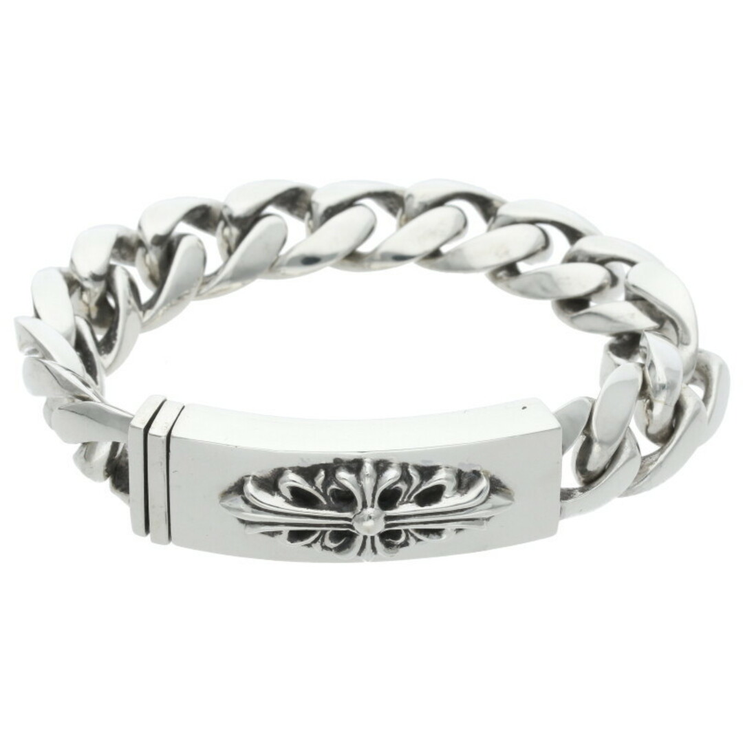 最新人気 Chrome Hearts - クロムハーツ ID FLORAL CRS/フローラルクロス ブレスレット
