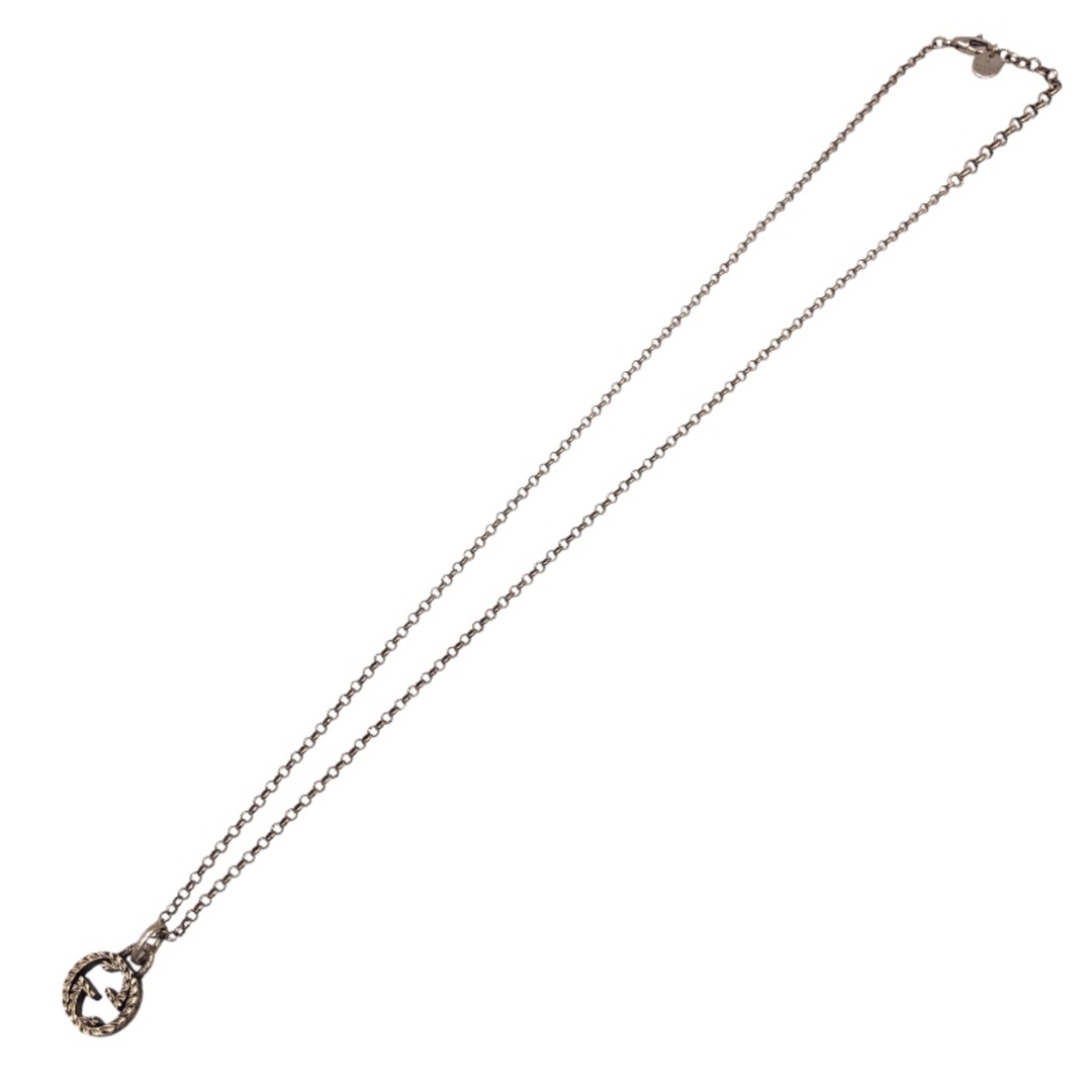 GUCCI - グッチ GUCCI インターロッキング Gネックレス シルバー GUCCI - グッチ GUCCI インターロッキング Gネックレス シルバー