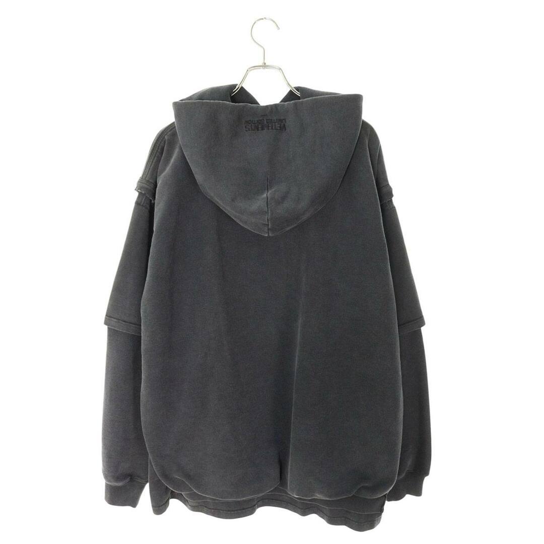 VETEMENTS - ヴェトモン UE64HD280B/XXXL PARIS LOGO HOODIE VETEMENTS - ヴェトモン UE64HD280B/XXXL PARIS LOGO HOODIE