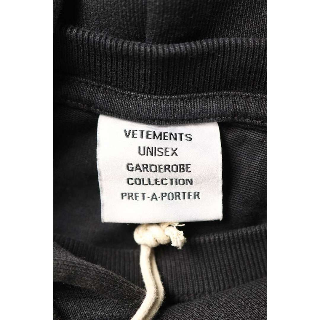 VETEMENTS - ヴェトモン UE64HD280B/XXXL PARIS LOGO HOODIE VETEMENTS - ヴェトモン UE64HD280B/XXXL PARIS LOGO HOODIE