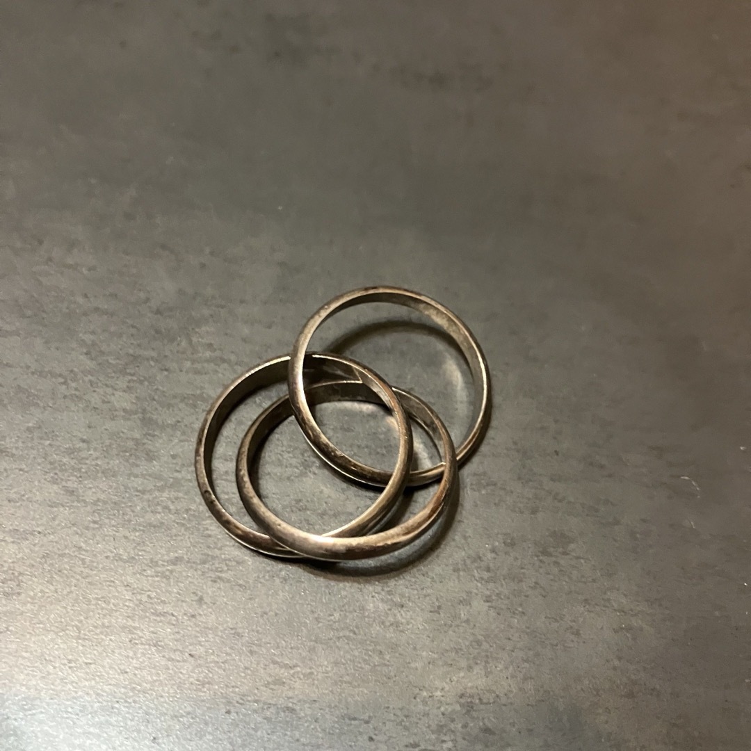 SILVER925 KOMARU TRIPLE RING/シルバー/リングの通販 by よし's SILVER925 KOMARU TRIPLE RING/シルバー/リングの通販 by よし's