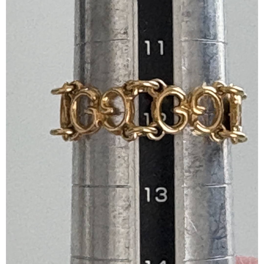 GUCCI - 【GUCCI】グッチ✨k18ゴールド✨ロゴチェーン透かし GUCCI - 【GUCCI】グッチ✨k18ゴールド✨ロゴチェーン透かし
