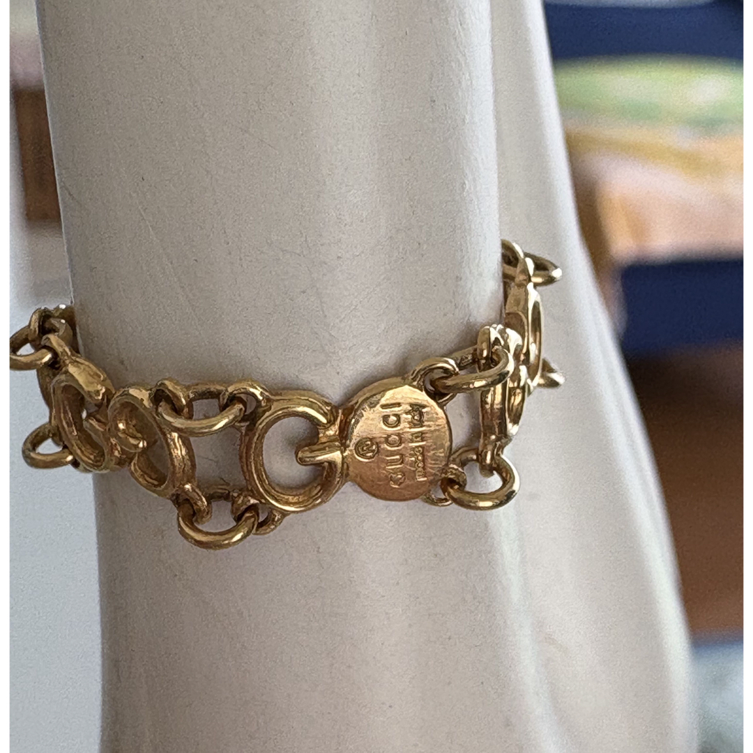 GUCCI - 【GUCCI】グッチ✨k18ゴールド✨ロゴチェーン透かし GUCCI - 【GUCCI】グッチ✨k18ゴールド✨ロゴチェーン透かし