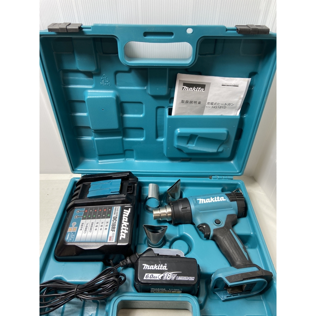 Makita - ΦΦMAKITA マキタ 18V 充電式ヒートガン HG181DZK Makita - ΦΦMAKITA マキタ 18V 充電式ヒートガン HG181DZK