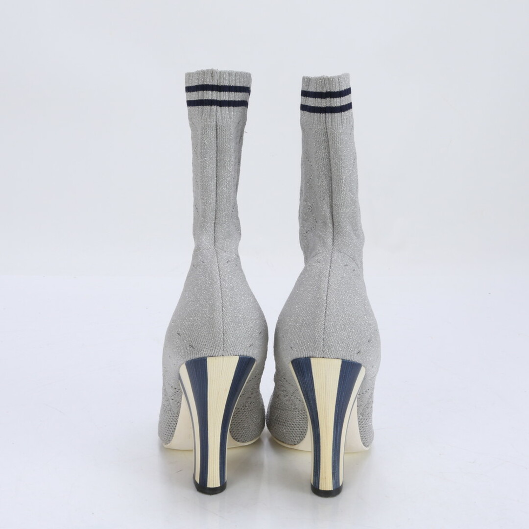 FENDI - 極美品 フェンディ ラメ ニット ソックス ブーツ FENDI - 極美品 フェンディ ラメ ニット ソックス ブーツ