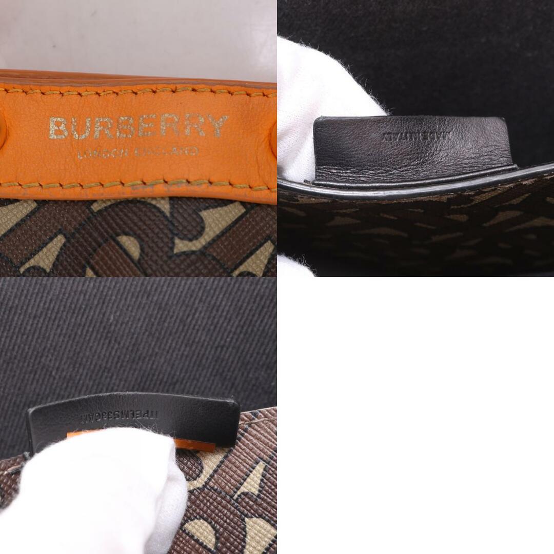 BURBERRY - バーバリー TB モノグラム ゴールド スタッズ レザー BURBERRY - バーバリー TB モノグラム ゴールド スタッズ レザー