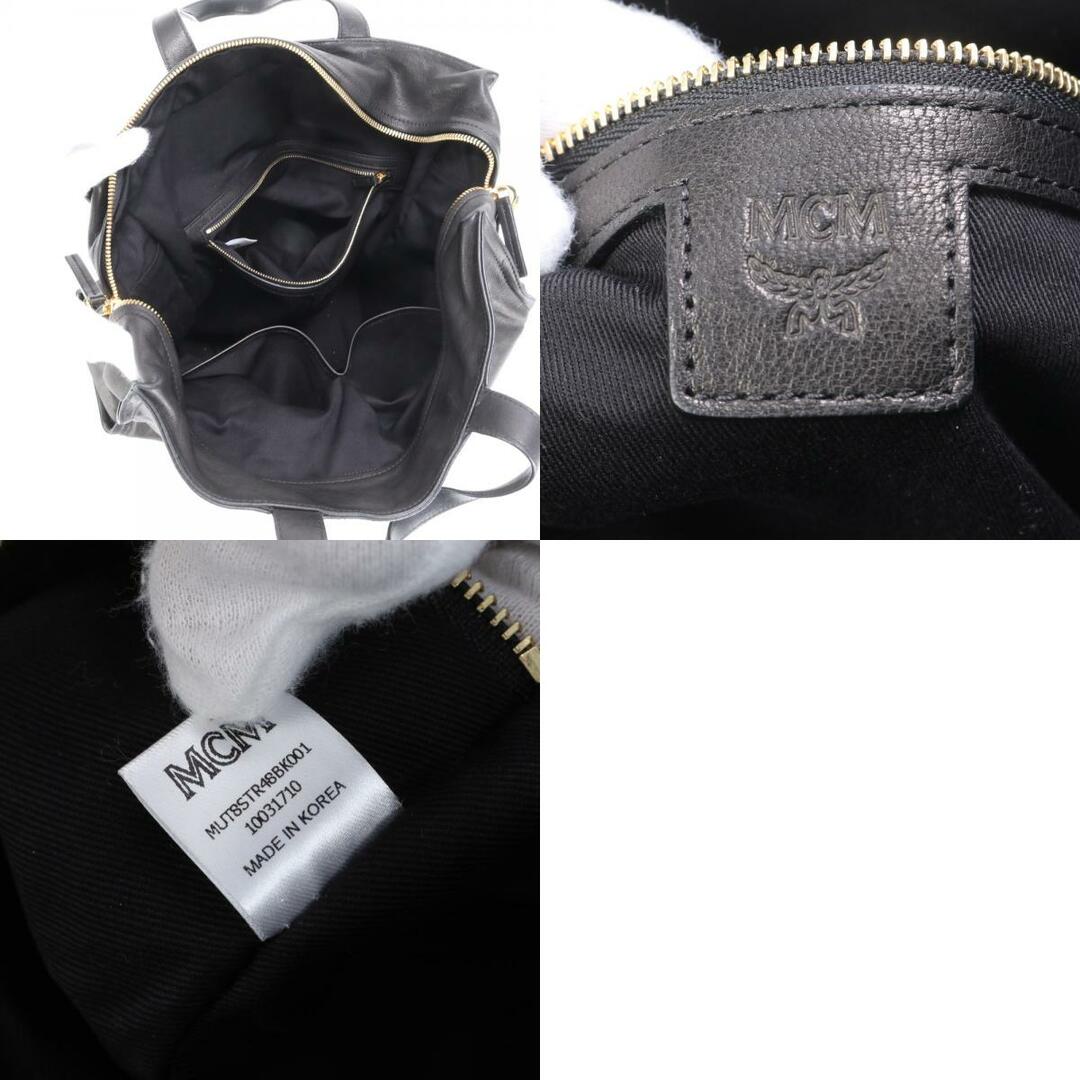 MCM - 美品 MCM エムシーエム ロゴ レザー トート バッグ MCM - 美品 MCM エムシーエム ロゴ レザー トート バッグ