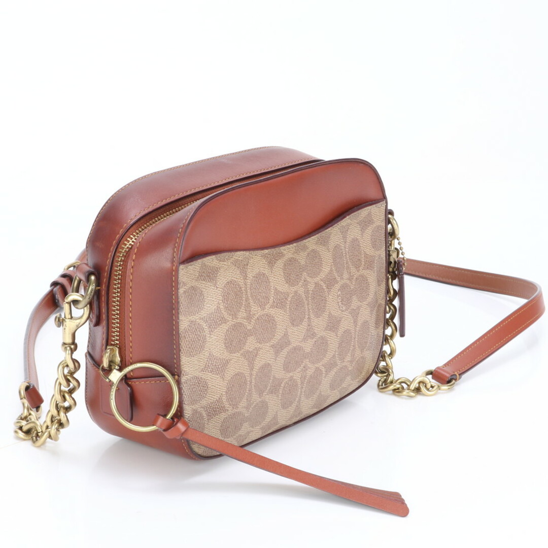 COACH - 極美品 コーチ シグネチャー カメラ バッグ レザー COACH - 極美品 コーチ シグネチャー カメラ バッグ レザー