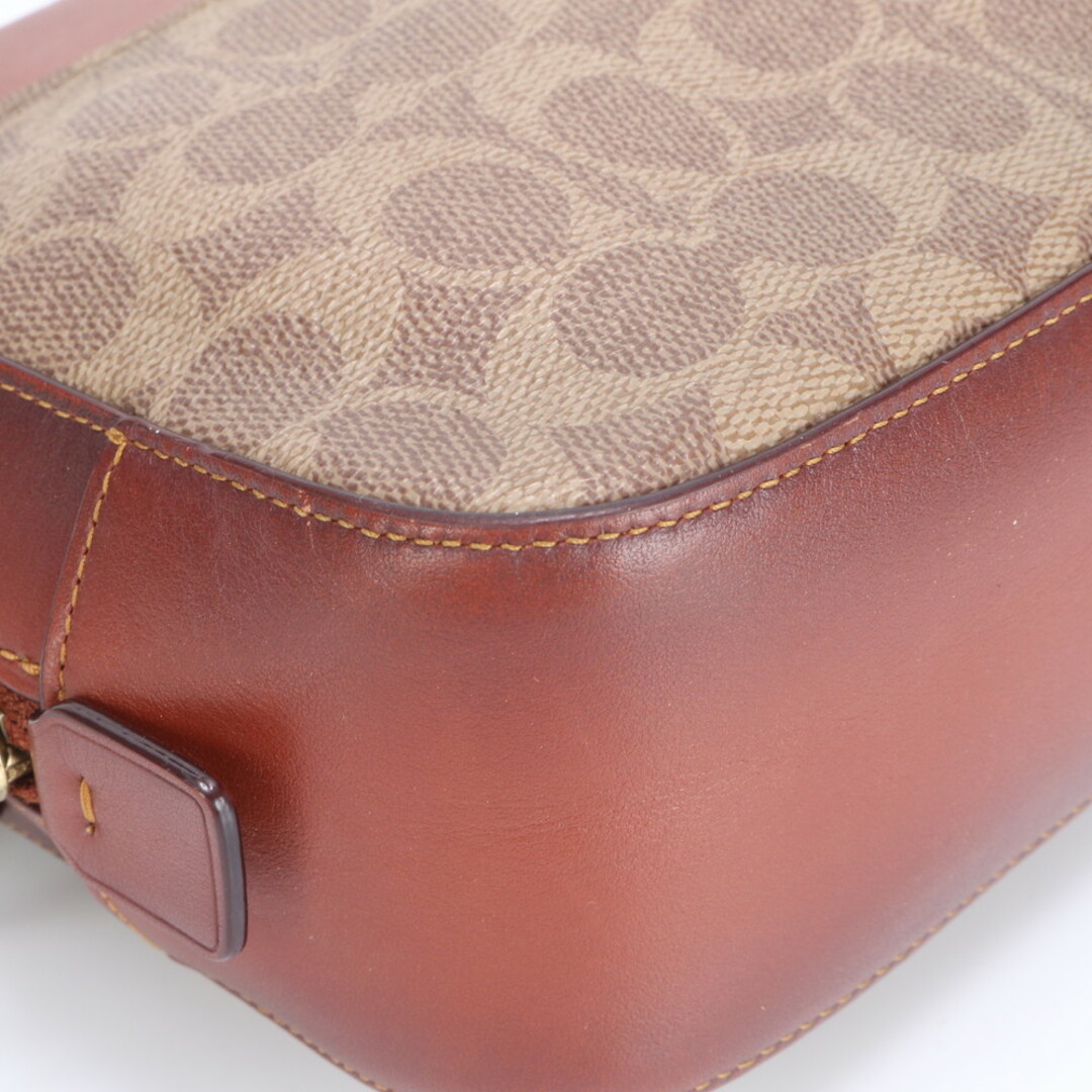 COACH - 極美品 コーチ シグネチャー カメラ バッグ レザー COACH - 極美品 コーチ シグネチャー カメラ バッグ レザー