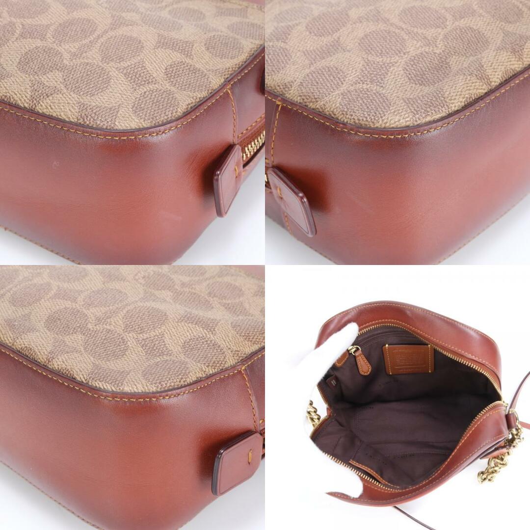 COACH - 極美品 コーチ シグネチャー カメラ バッグ レザー COACH - 極美品 コーチ シグネチャー カメラ バッグ レザー